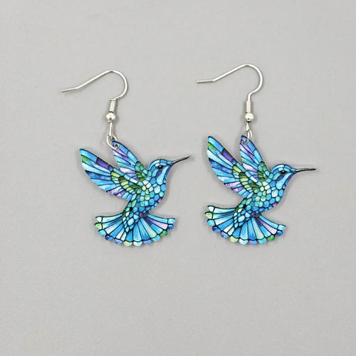 Boucles d'oreilles Colibri Prisme