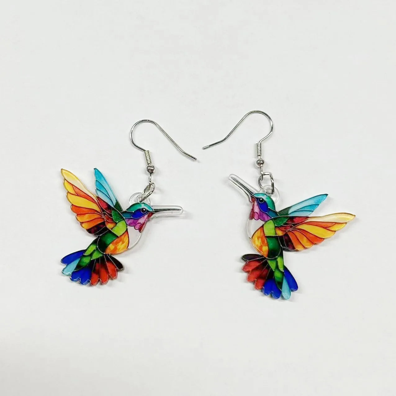 Boucles d'oreilles Colibri Prisme