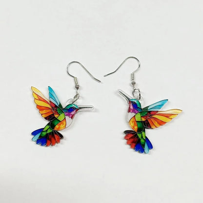 Boucles d'oreilles Colibri Prisme