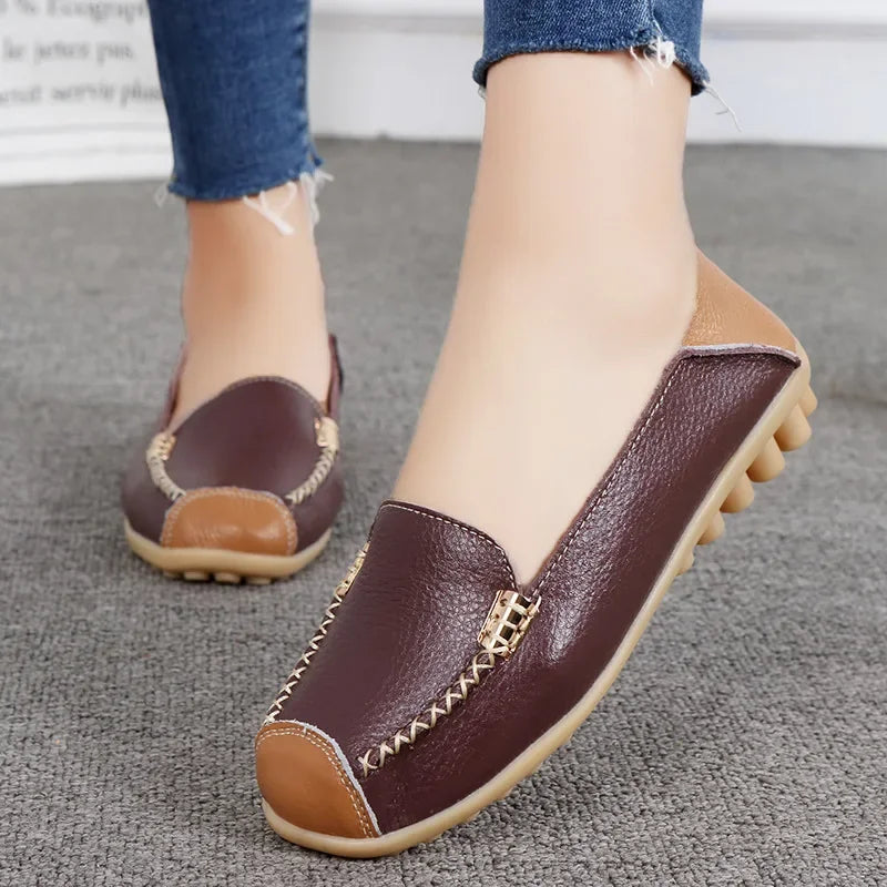 Ballerines en cuir Modena