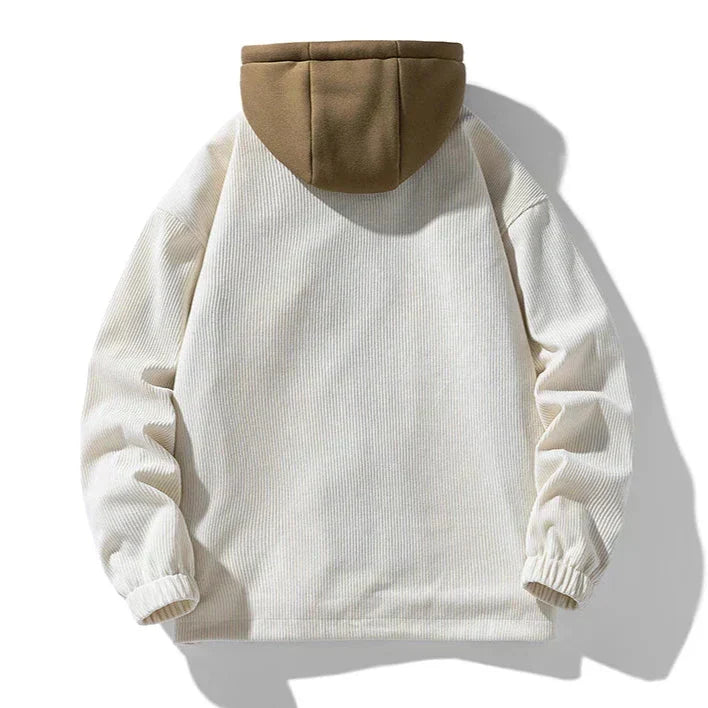 SWEAT À CAPUCHE EN CORDUROY HIGHROAD