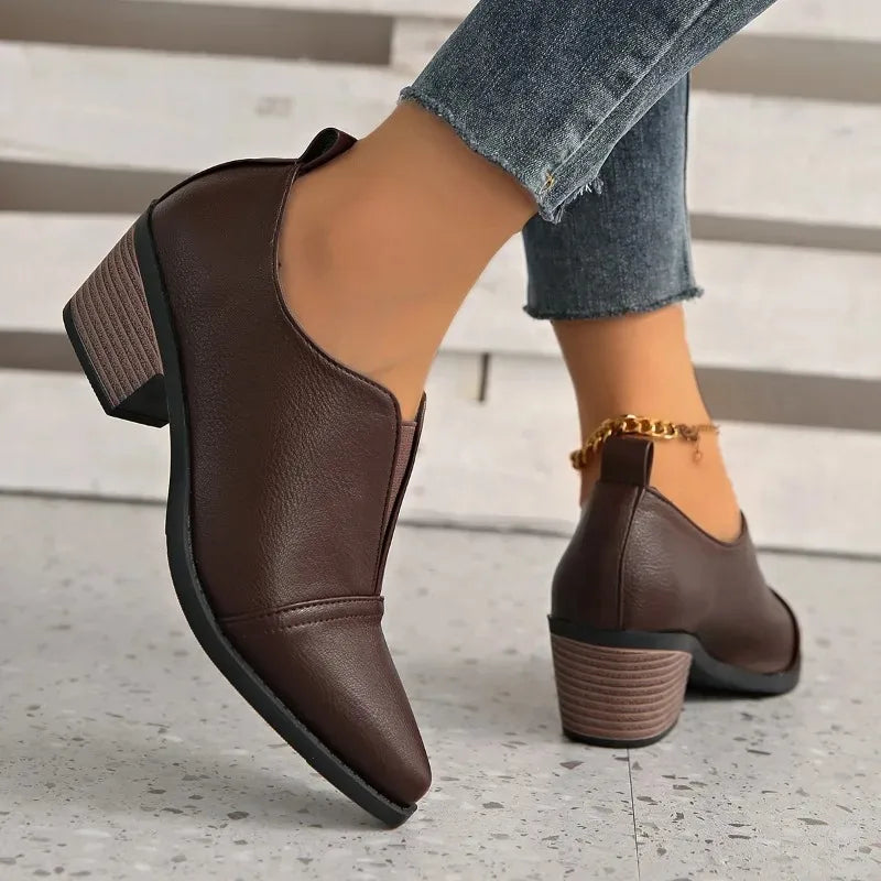 Mocassin à talon pointu Céline