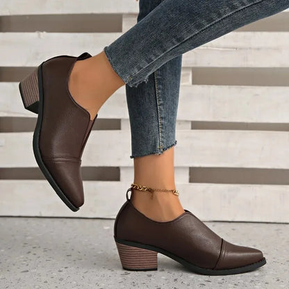 Mocassin à talon pointu Céline