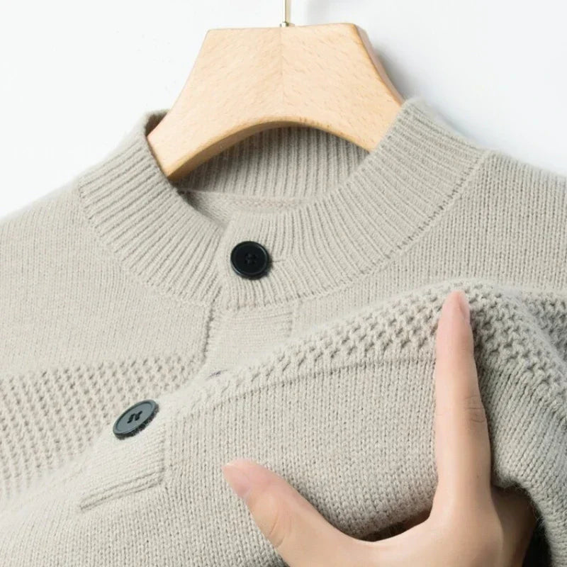 Tricot Henley NordFrost