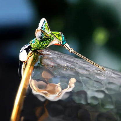 Boucles d'oreilles Colibri