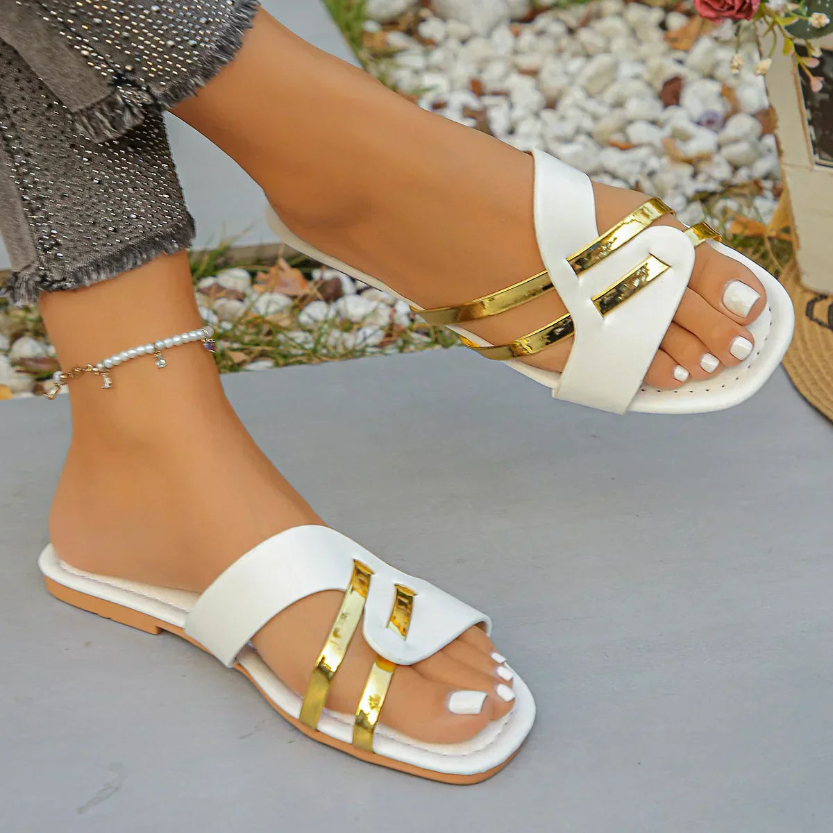 Sandales Lucia à brides croisées