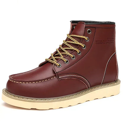 Bottes en cuir Amped