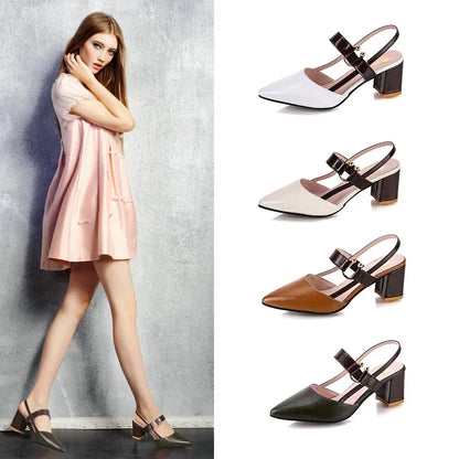 Maribel à talon slingback