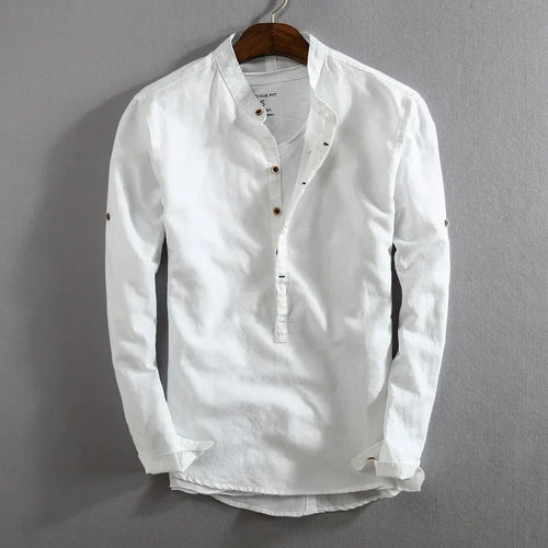 Chemise pull classique en coton