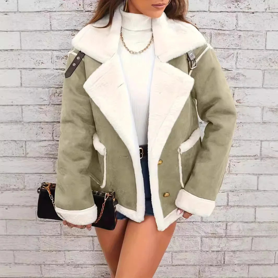 Arden Shearling-Jacke