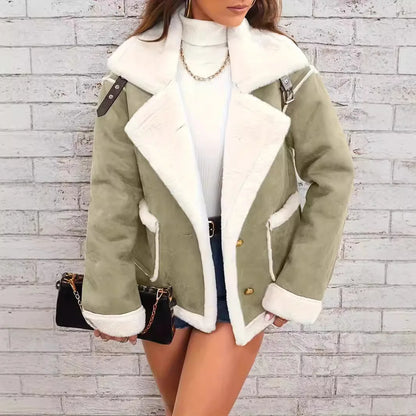 Arden Shearling-Jacke