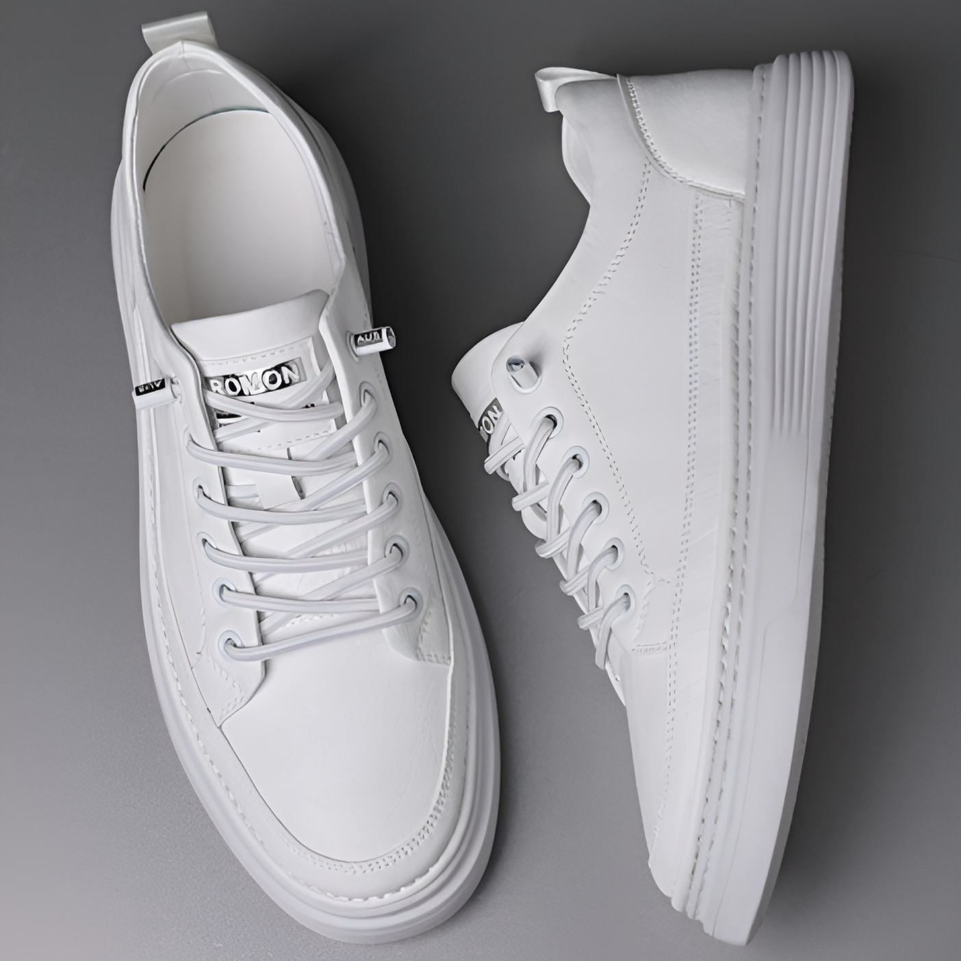Kreylor - Baskets Décontractées en Cuir pour Homme