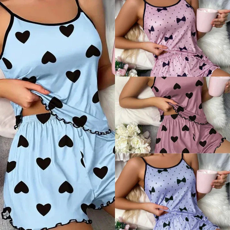 ENSEMBLE DE PYJAMA DEUX PIÈCES NUITS DOUILLETTES