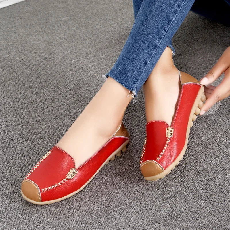 Ballerines en cuir Modena