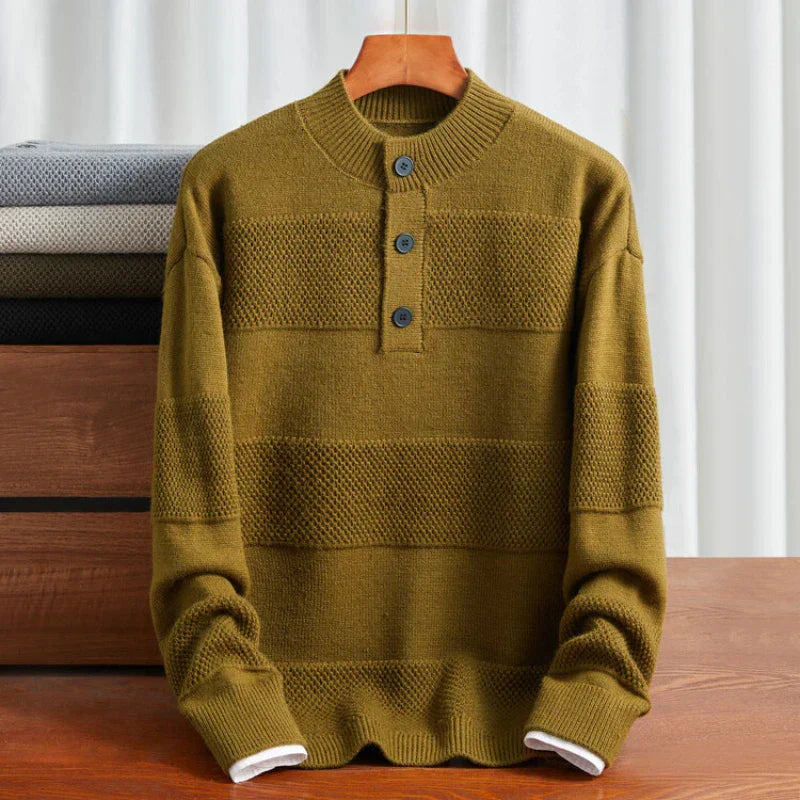 Tricot Henley NordFrost