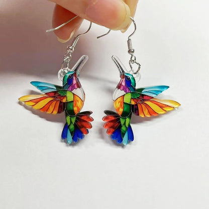 Boucles d'oreilles Colibri Prisme