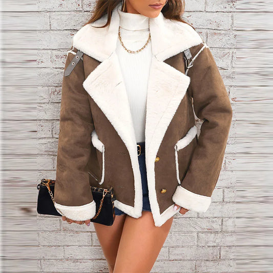 Arden Shearling-Jacke