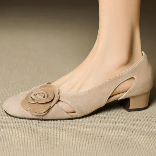 Florette Wildleder-Pantolette