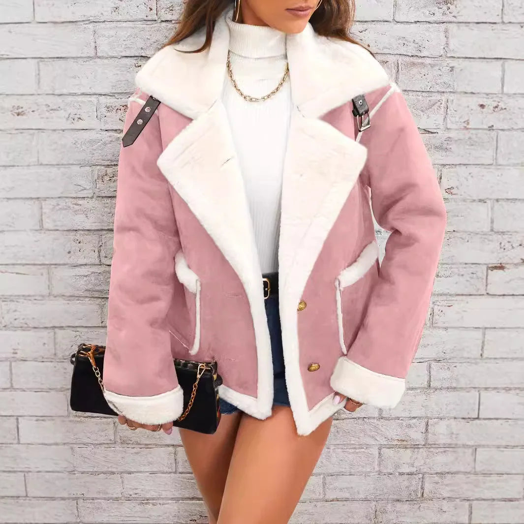 Arden Shearling-Jacke