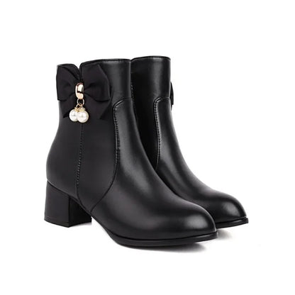 Pearlette Ribbon Heels
