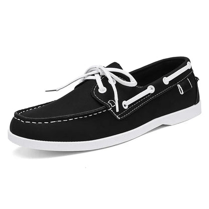 Mocassins marin en acajou