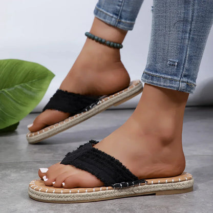Rüschen-Sandalen