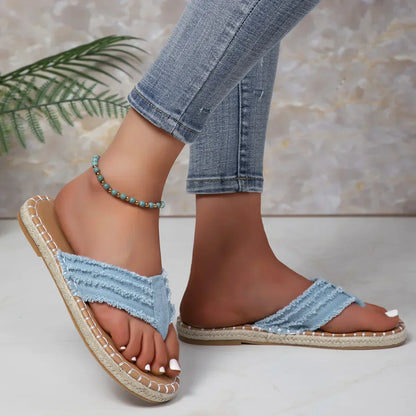 Rüschen-Sandalen