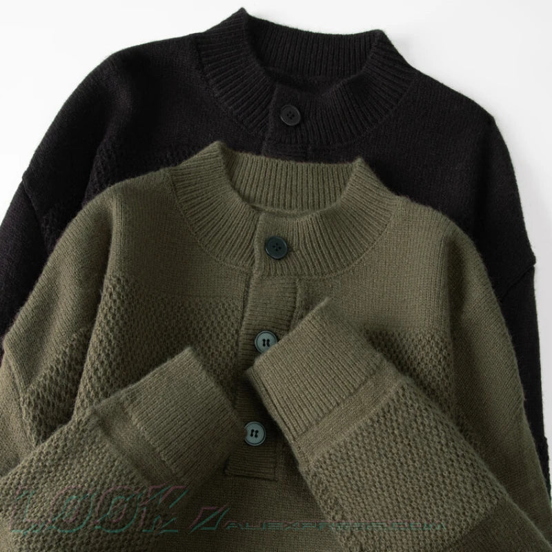 Tricot Henley NordFrost