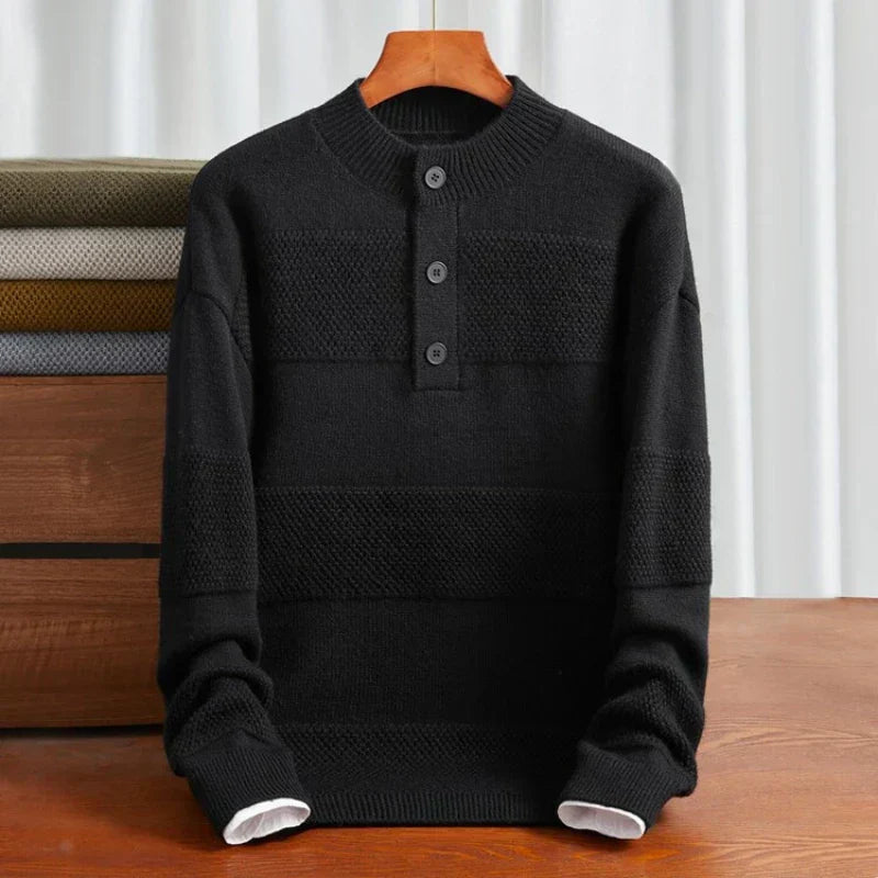 Tricot Henley NordFrost