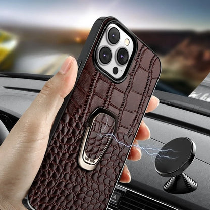 Coque iPhone motif crocodile