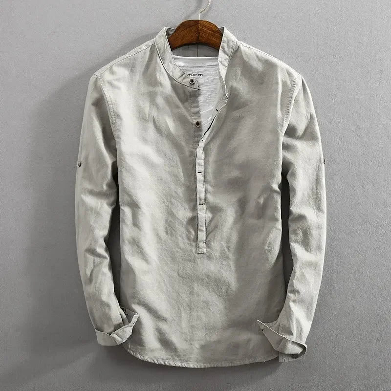 Chemise pull classique en coton