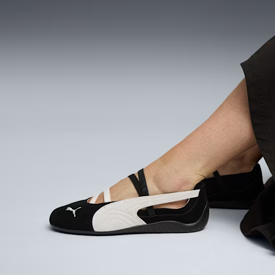 Chaussures plates en suède Speedcat femme