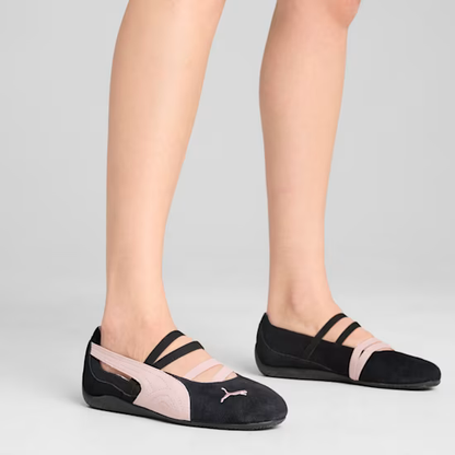 Chaussures plates en suède Speedcat femme