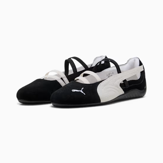 Chaussures plates en suède Speedcat femme