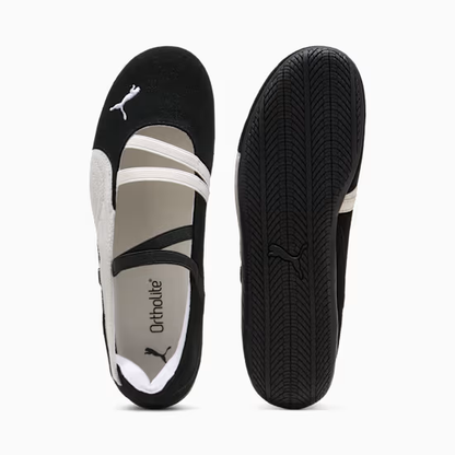 Chaussures plates en suède Speedcat femme
