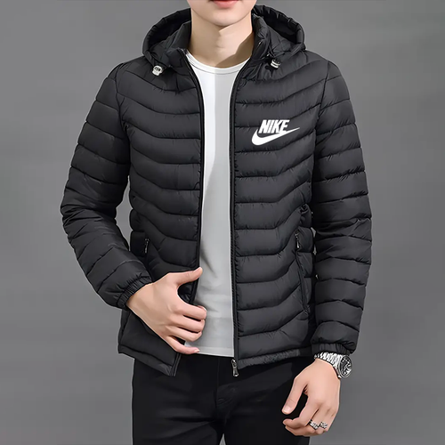 Veste élégante avec capuche et fermeture éclair