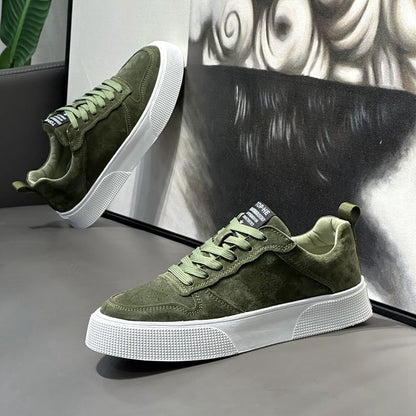 Baskets compensées respirantes pour homme - Chaussures basses décontractées