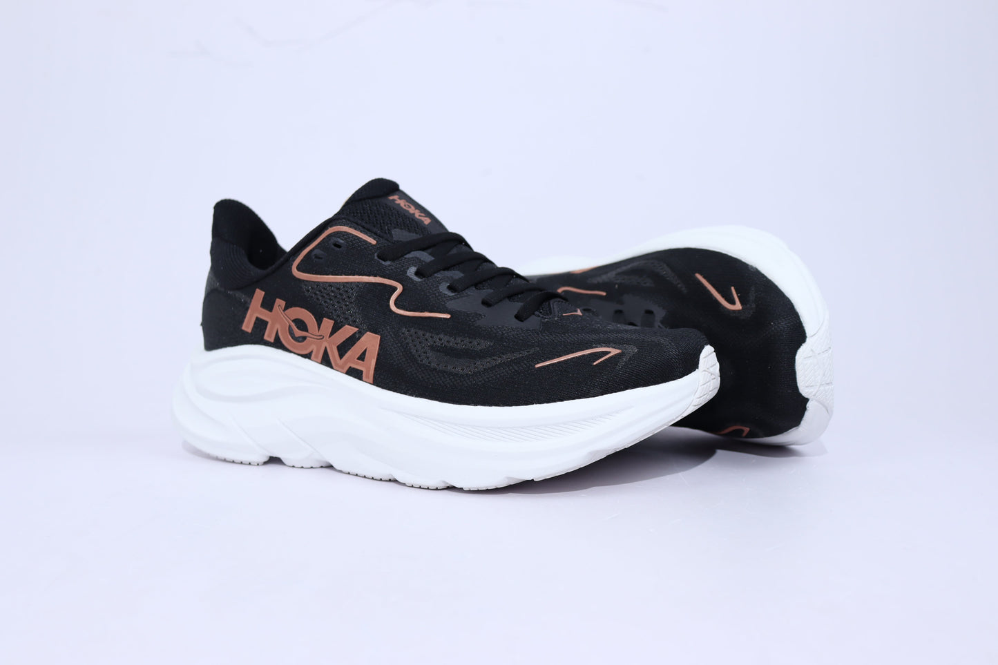 Clifton 10 - Baskets Unisexes HK - Noir Cuivre