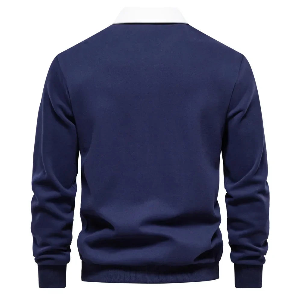 CLWAY® Heritage Long Sleeve Polo