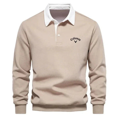 CLWAY® Heritage Long Sleeve Polo