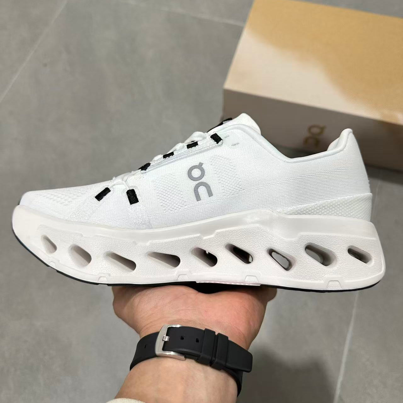 Chaussures de running ON Eclipse - Blanc