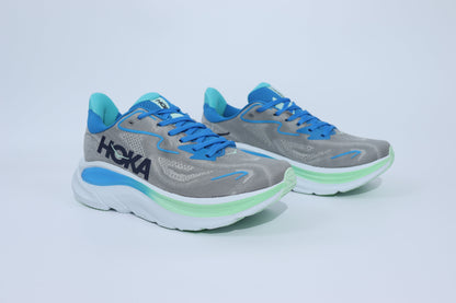 Clifton 10 - Baskets Unisexes HK - Gris Menthe