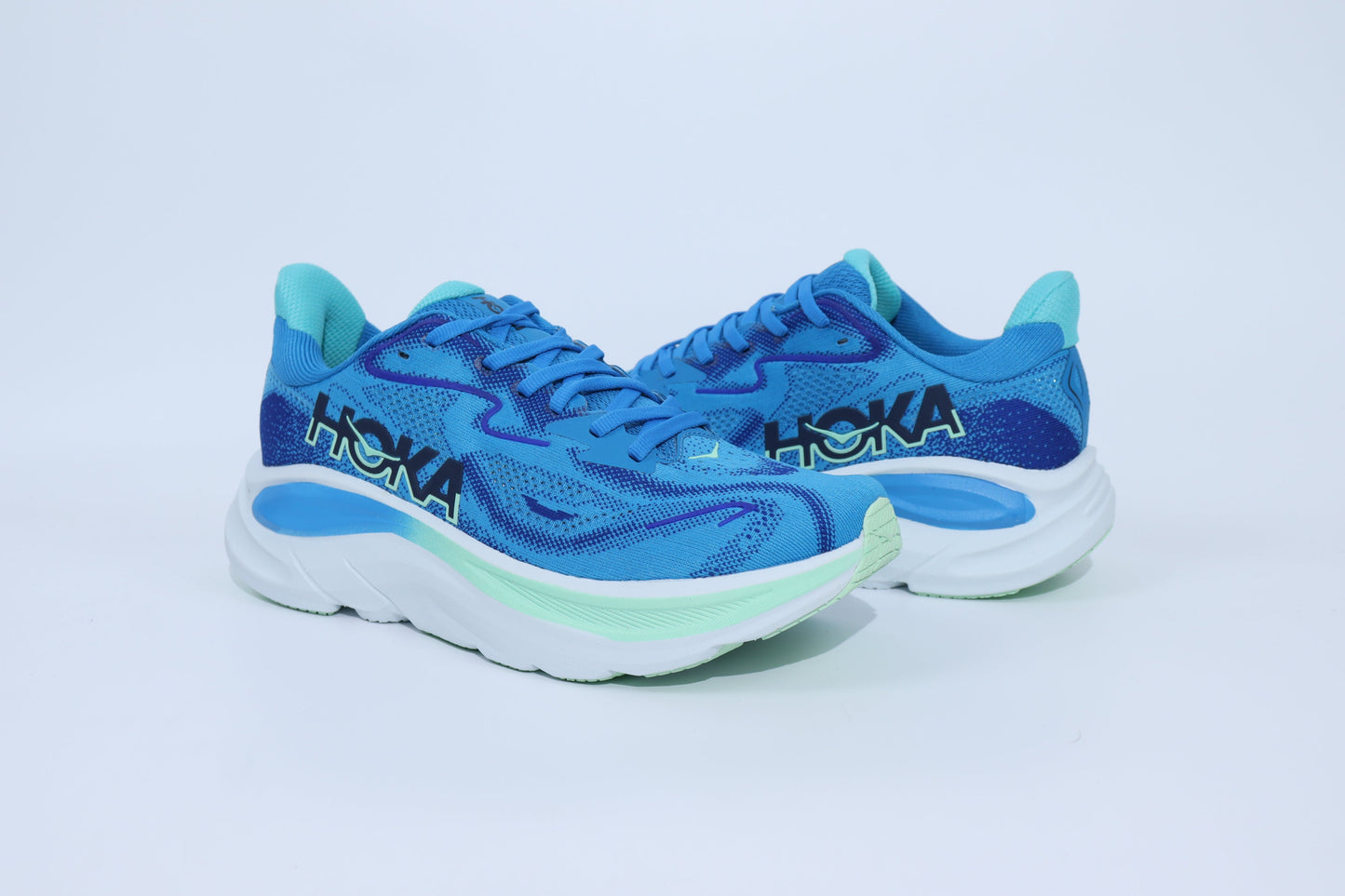 Clifton 10 - Baskets Unisexes HK - Bleu