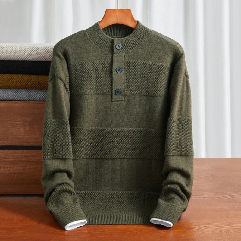 Tricot Henley NordFrost