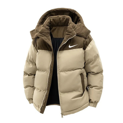 Corduroy Puffer Jacket