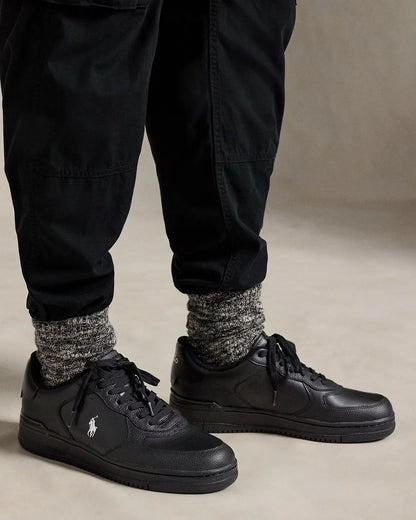 Baskets en cuir RL™ – Noir