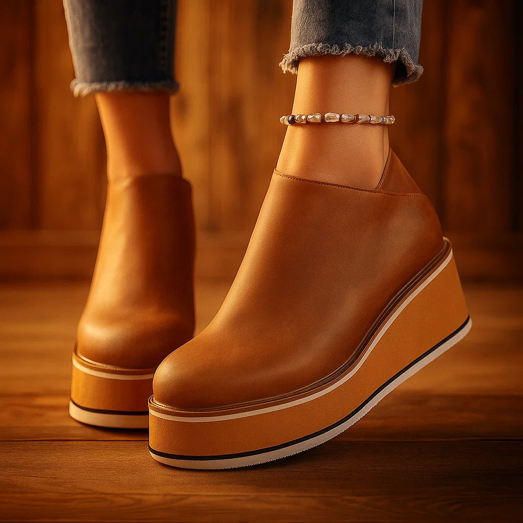 Bottines compensées Adalene