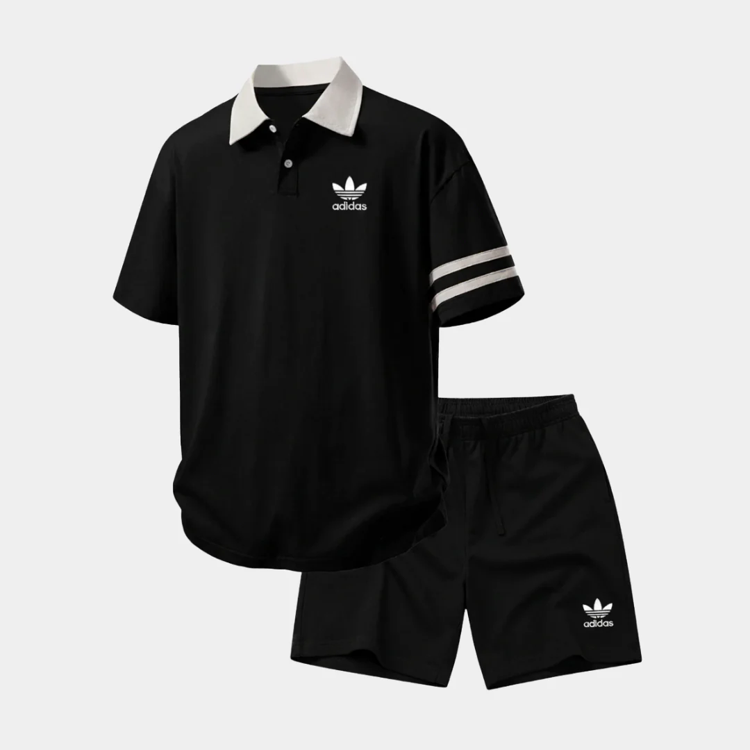 AD™ Premium Bomulls Polo & Shortset