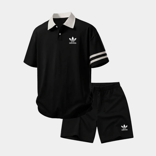 AD™ Premium Bomulls Polo & Shortset