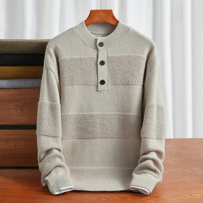 Tricot Henley NordFrost